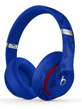 Beats Studio³ Wireless Noise Cancelling Headphones, NBA Collection, 76ers Blue